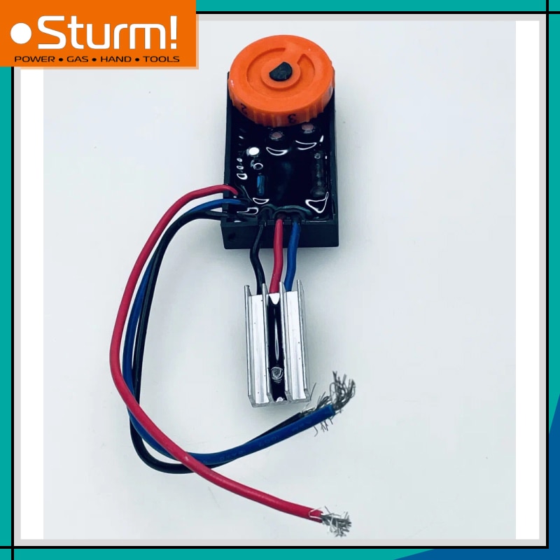 

Регулятор оборотов для отрезных УШМ Sturm AG9512P-50 (TN40-5 8A 250V), арт. ZAP25483