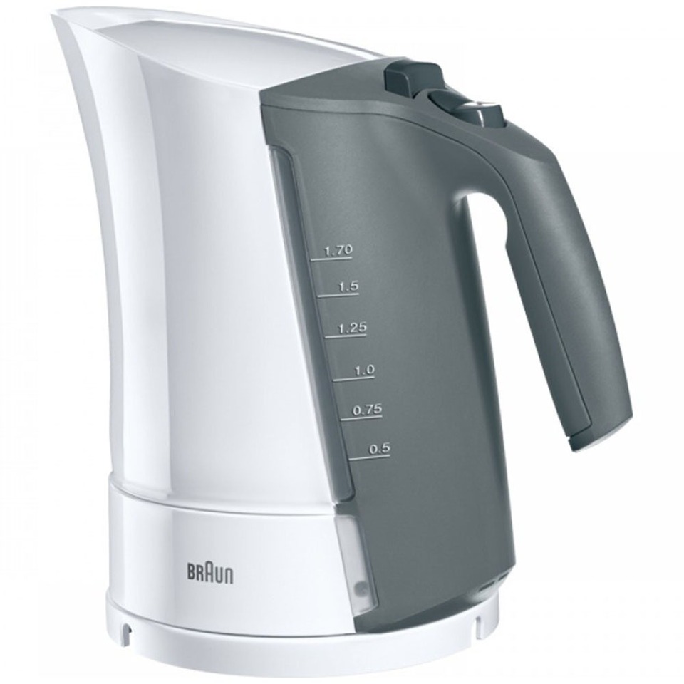 

Электрический чайник Braun WK 300 1,6 л, 2200 Вт, Белый,С фильтром
