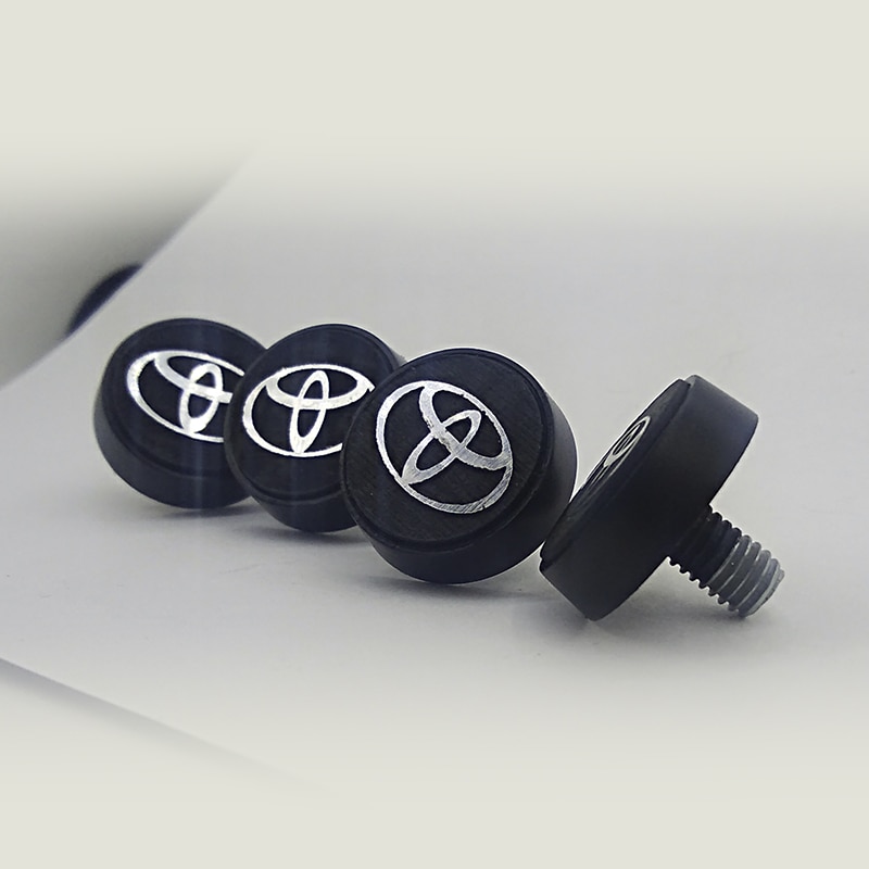 

Болты крепления номера автомобиля для Toyota, аксессуар для тюнинга