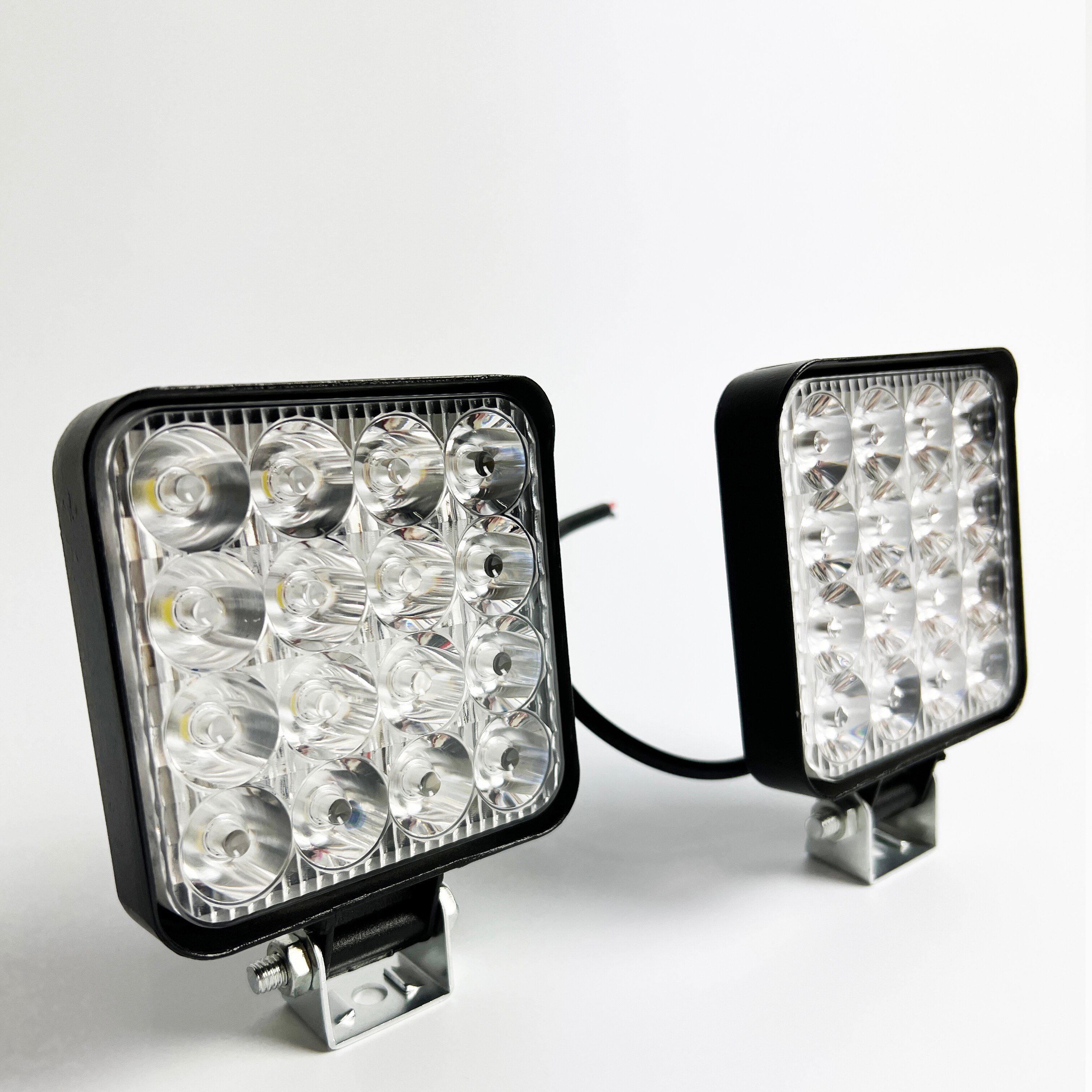 

Вспышки ФСО, светодиодные фонари, противотуманные фары, Led ПТФ, ФСО, фара для мото, светодиодный прожектор, 8.5 см, 12-24V, 48W