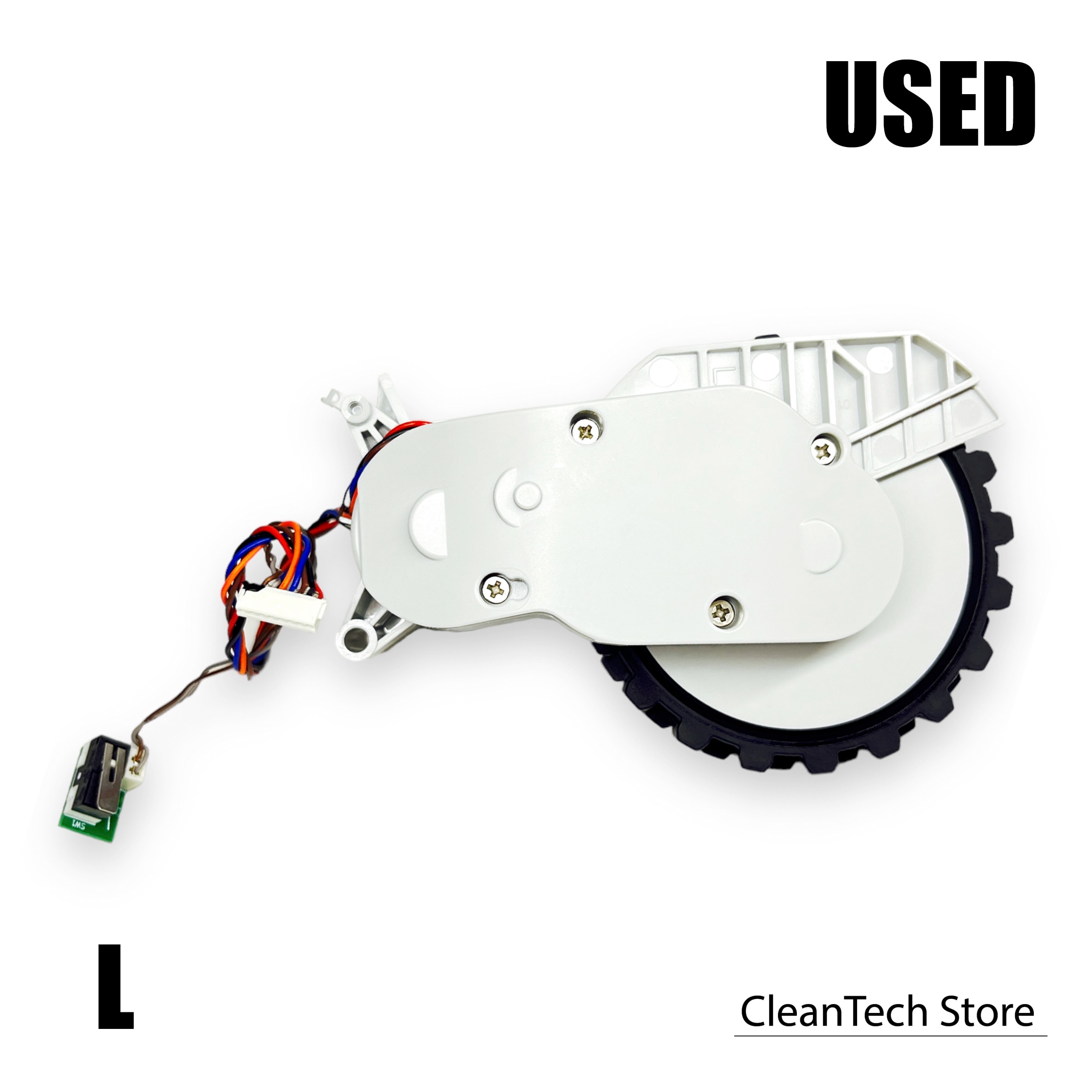 Оригинальное колесо (L,R) (цвет белый) для робота-пылесоса Xiaomi Mi Robot Vacuum Mop 2 (STYTJ03ZHM) / Mijia 2C (RU)