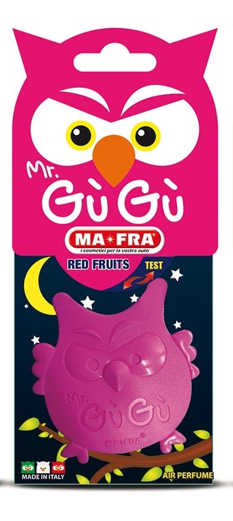 

Ароматизатор в машину подвесной КРАСНЫЕ ФРУКТЫ – маленькая счастливая сова.