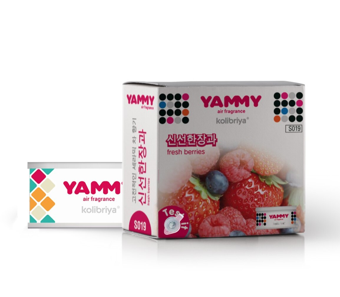 

Ароматизатор Yammy меловой FRESH BERRIES