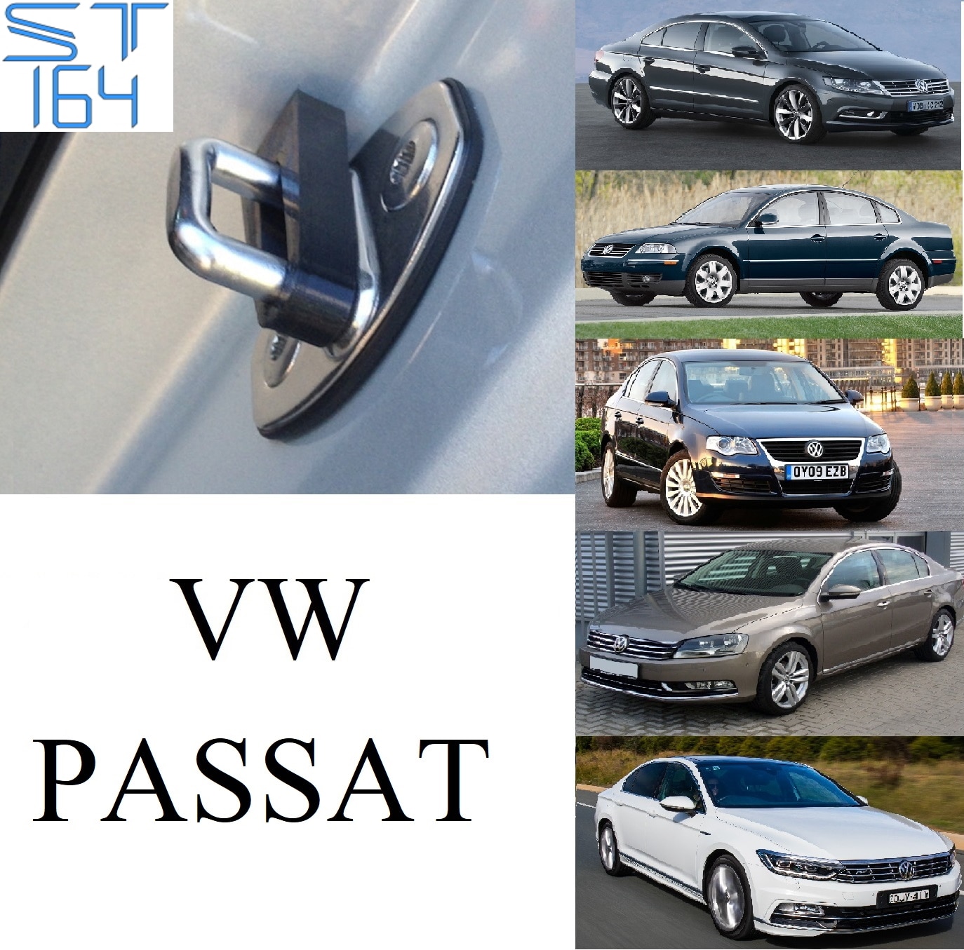 

Демпферы замков дверей VW Passat 4E4837763