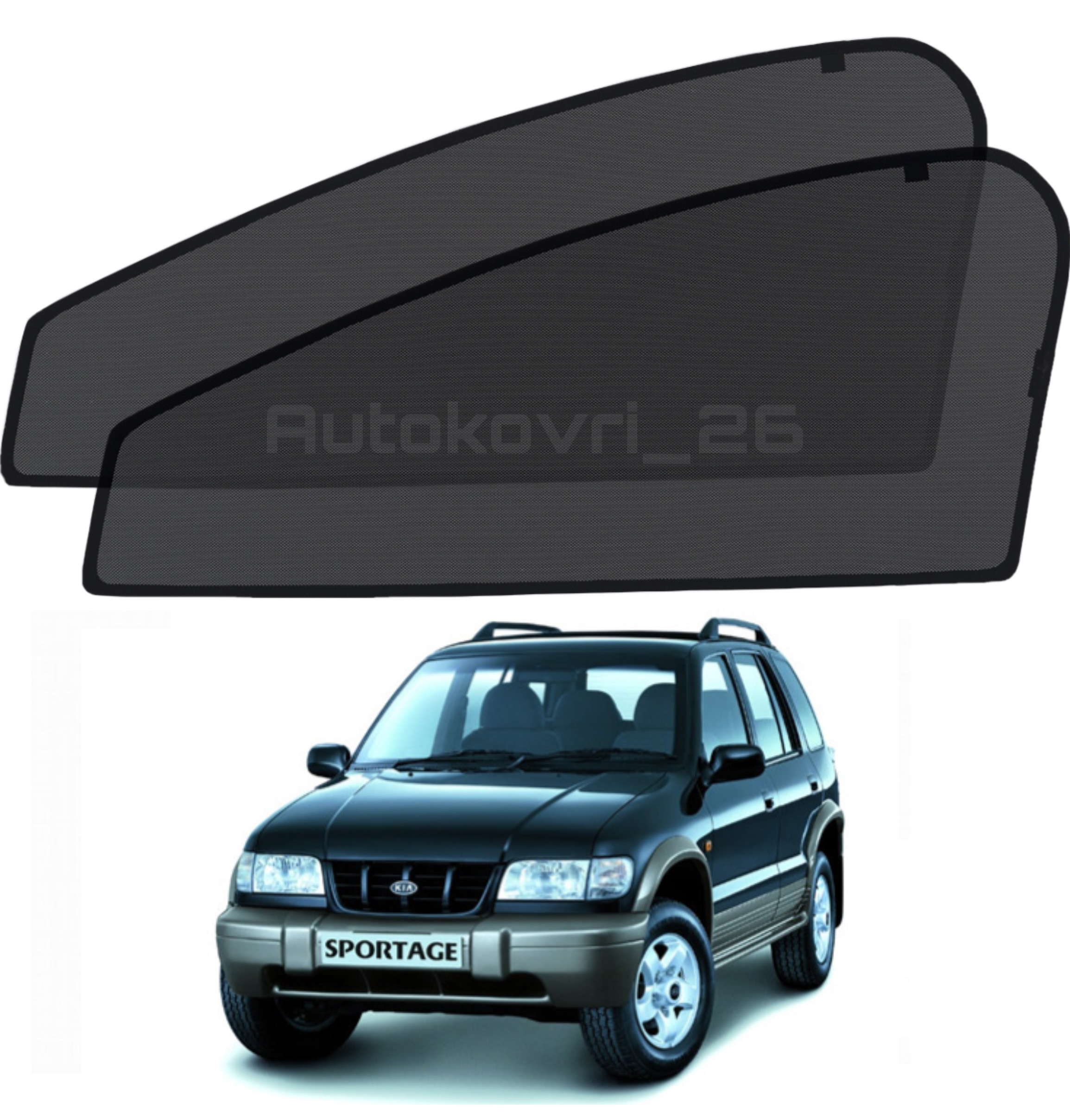 

АВТОМОБИЛЬНЫЕ ШТОРКИ СЕТКИ КАРКАСНЫЕ НА КИЯ СПОРТЕЙДЖ 1 (93-04) KIA SPORTAGE JA