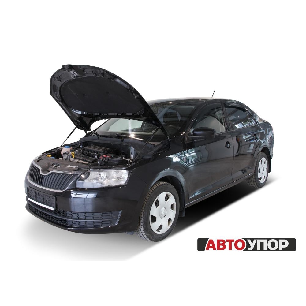 

Для Skoda Rapid (Шкода Рапид) / Volkswagen Polo (Фольксваген Поло) 2020- Газовые упоры (амортизаторы) капота АвтоУпор USKRAP012