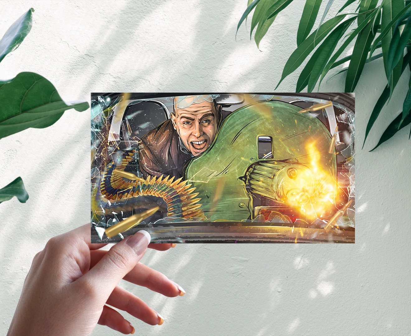 

Автомобильная виниловая цветная наклейка Брат 2 Сухоруков стреляет стрелок из авто в чем сила брат Стикер для окна авто