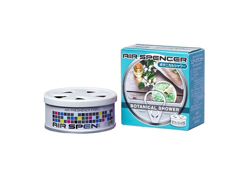 

Ароматизатор на торпедо Eikosha Spirit Refill Botanical Shower (Цветочный), меловой, баночка 40г, арт. A-107