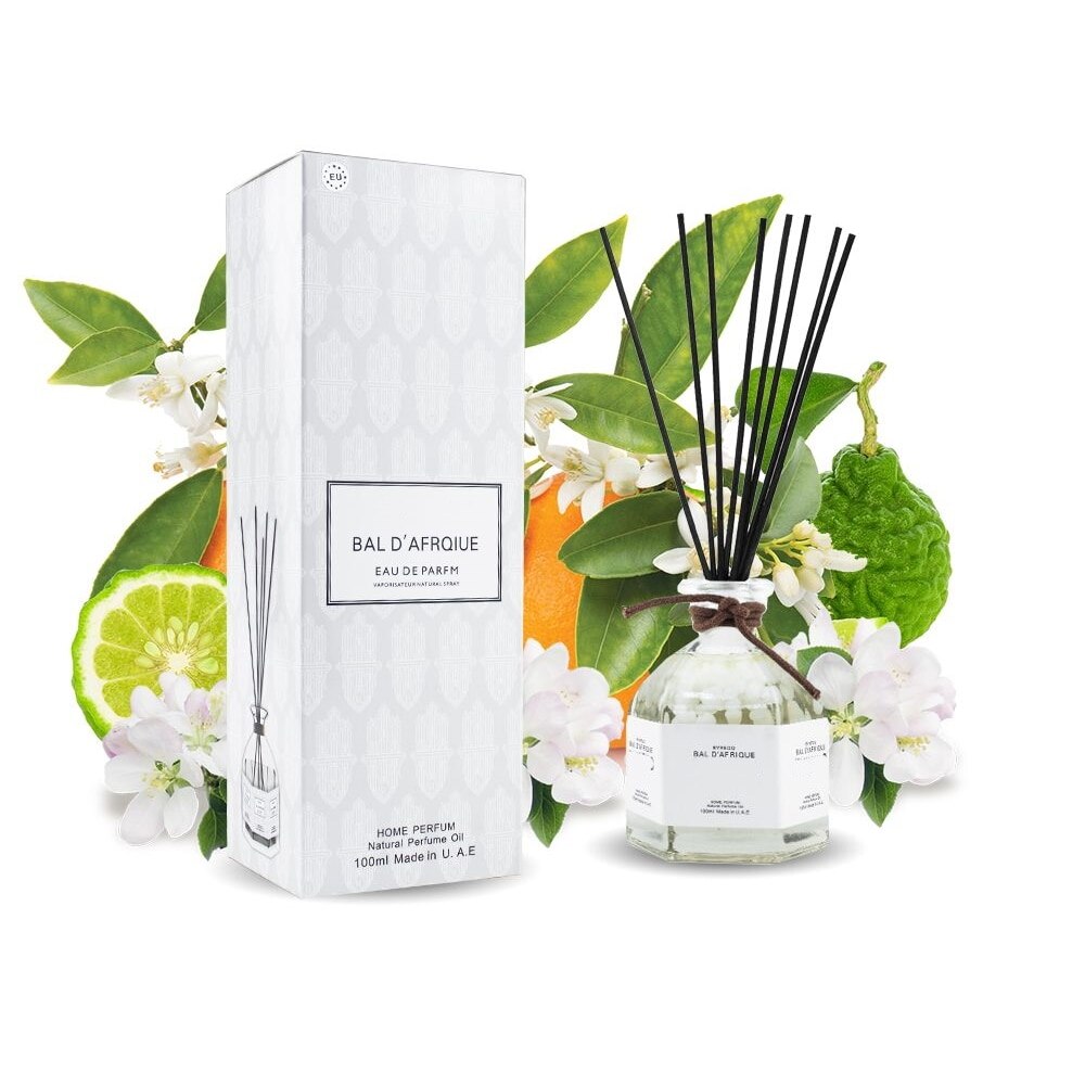 

Ароматический диффузор по мотивам ( Byredo Bal D'Afrique ) Освежитель воздуха, парфюмированный аромадиффузор для дома гостинной