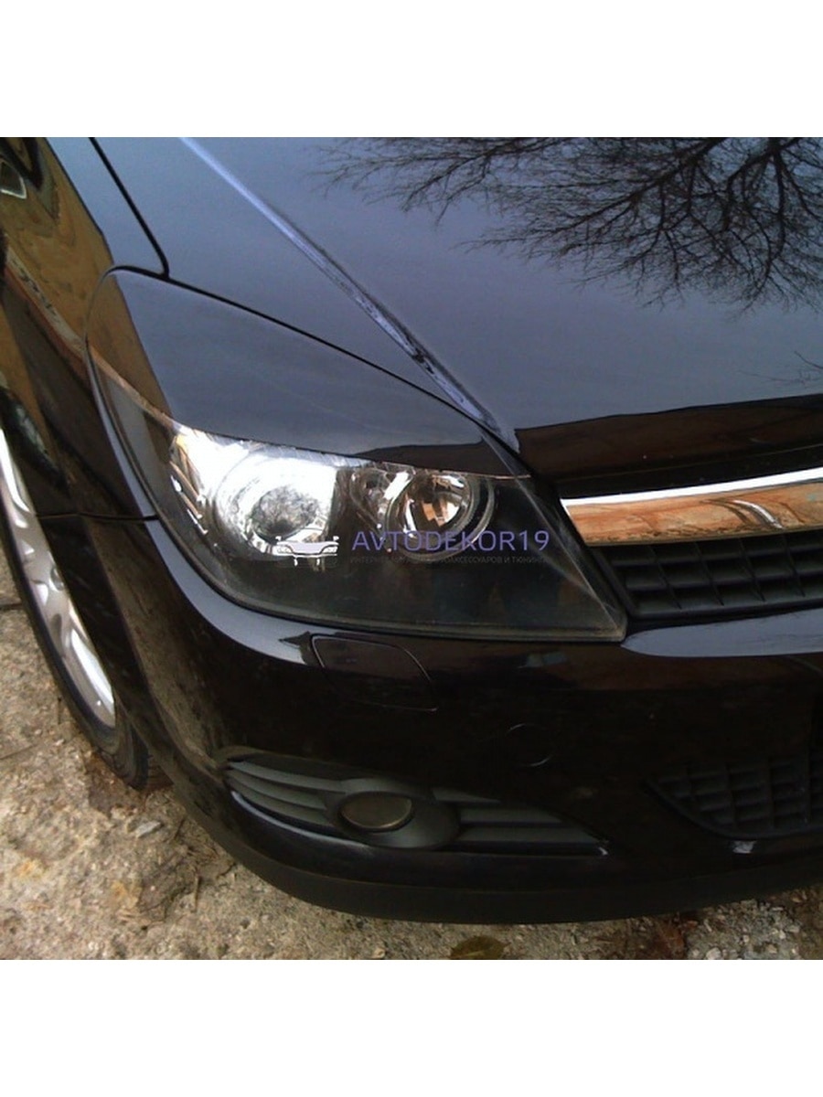 

Реснички на фары OPEL Astra H 2004-Опель Астра