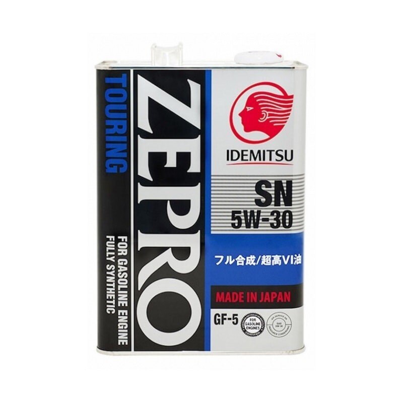

Масло моторное IDEMITSU Zepro Touring 5w30 синтетическое, SN/GF-5, для бензинового двигателя