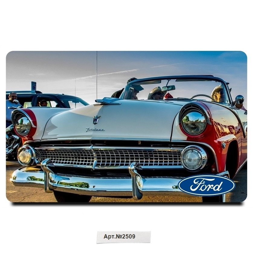 

Магнит на холодильник Ford Retro. Размер 54x86 mm.