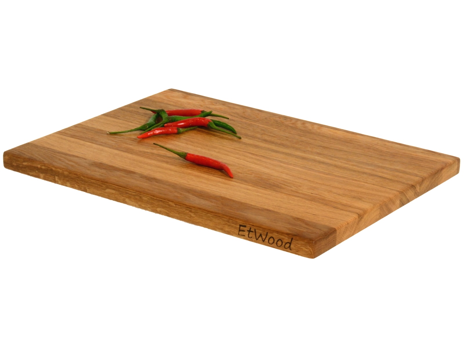 

Кухонная разделочная доска деревянная, дуб, 40x30x2 см., арт. 711, EtWood