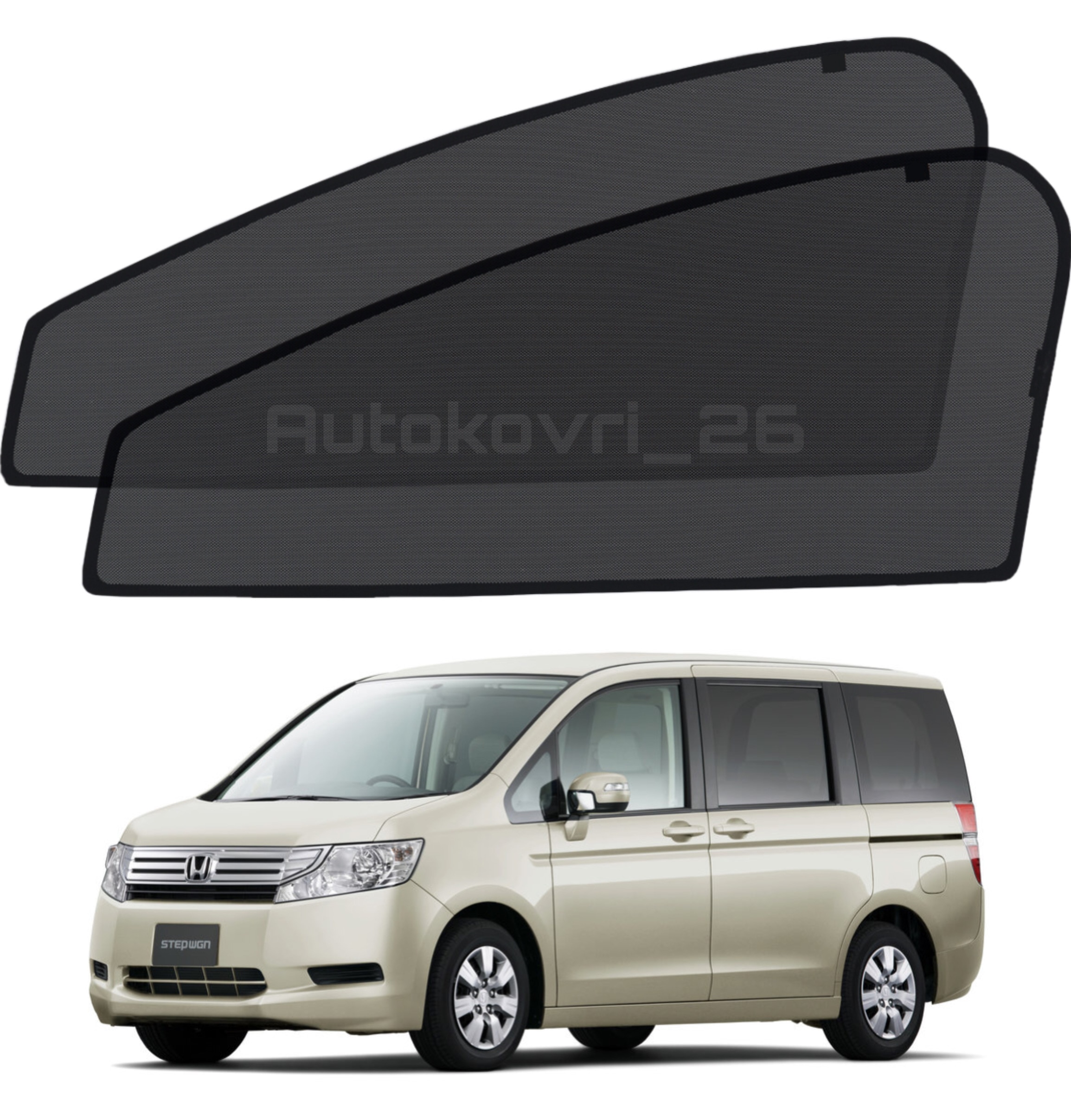 

АВТОМОБИЛЬНЫЕ ШТОРКИ СЕТКИ КАРКАСНЫЕ НА HONDA STEPWGN 4 (09-15) ХОНДА СТЕПВАГОН