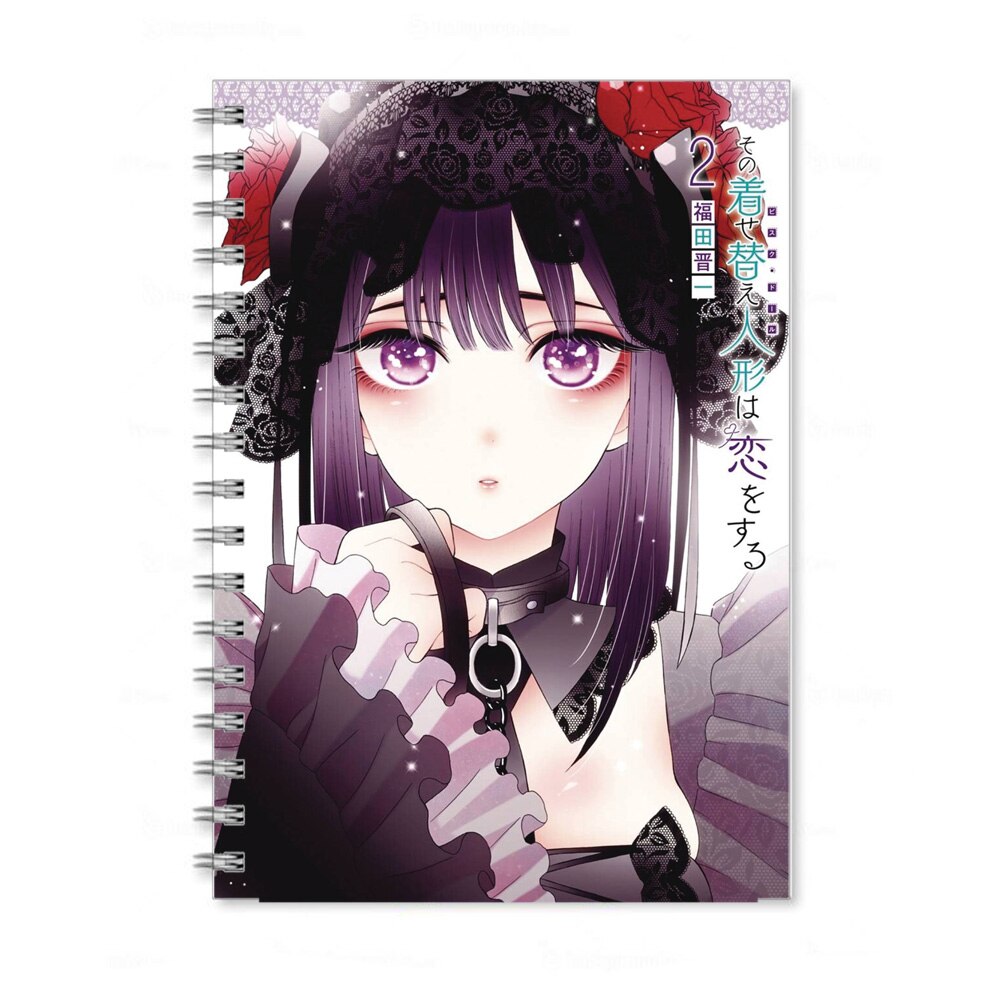 Скетчбук блокнот аниме мультфильм Эта фарфоровая кукла влюбилась белые листы альбом для рисования аниме