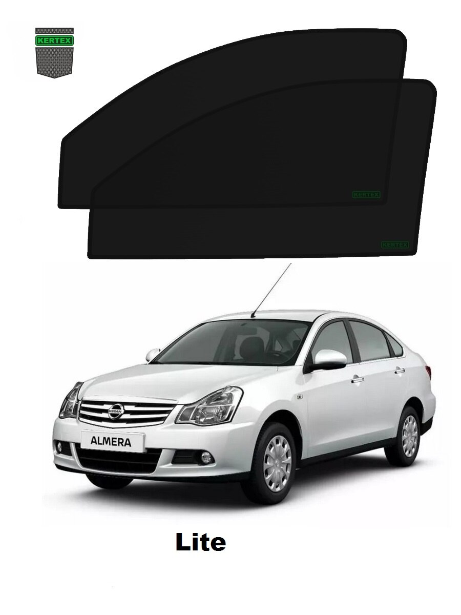 

Автошторки передние Ниссан NISSAN Almera G15 Автомобильные каркасные солнцезащитные шторки Шторки авто