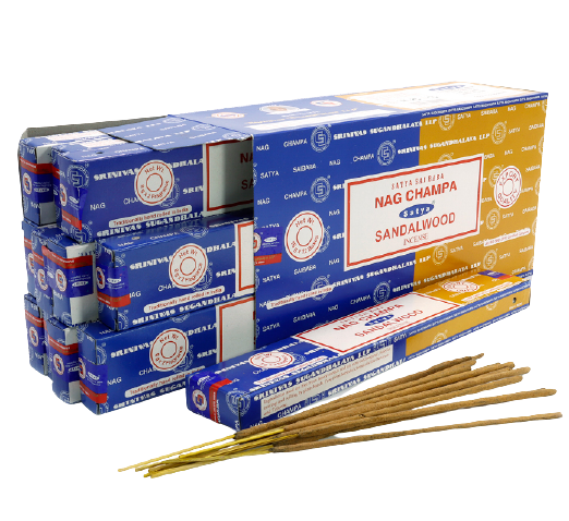 

Благовония Nag Champa + Sandalwood Combo, Satya, 16 г