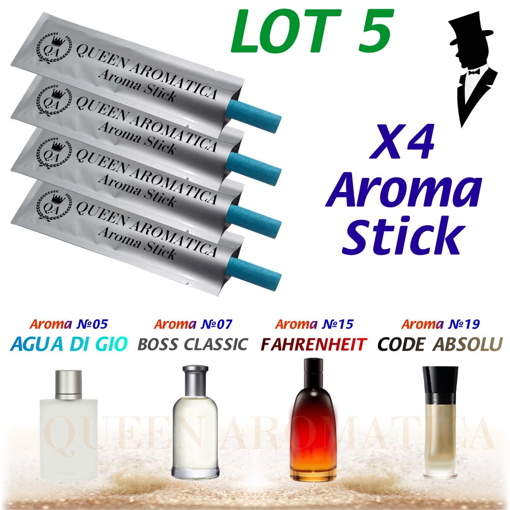 

Сменные арома стики Queen Aromatica (Lot 4 шт), автопарфюм, освежитель воздуха авто, диффузор, Ароматизатор в машину