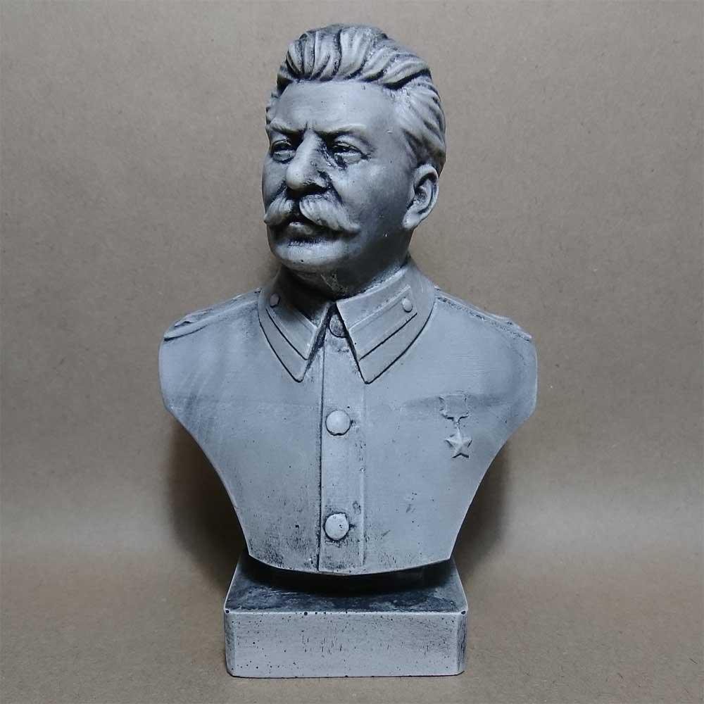 Бюст Сталина BS-201P Патина 100мм алекс бертран громов 100 символов эпохи сталина