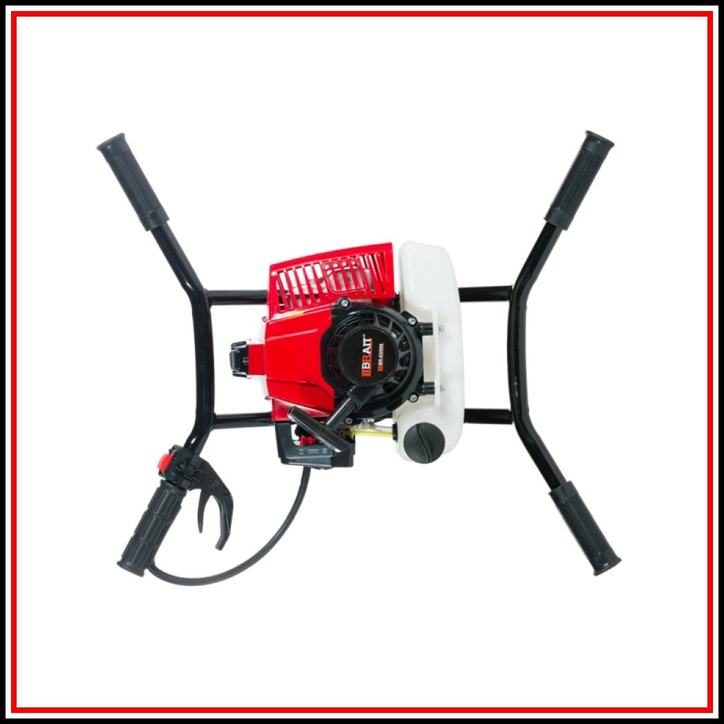 

Мотобур BR-63/000, четырех-ручный, без шнека, easy start, для земли, для льда