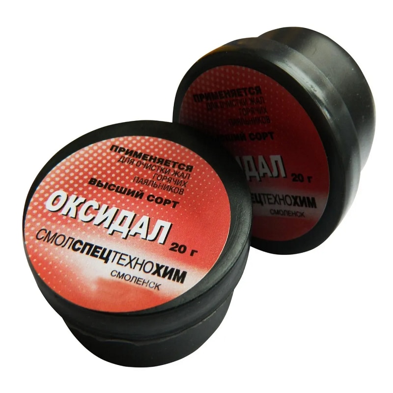 

Оксидал для очистки жал для паяльника 2шт.