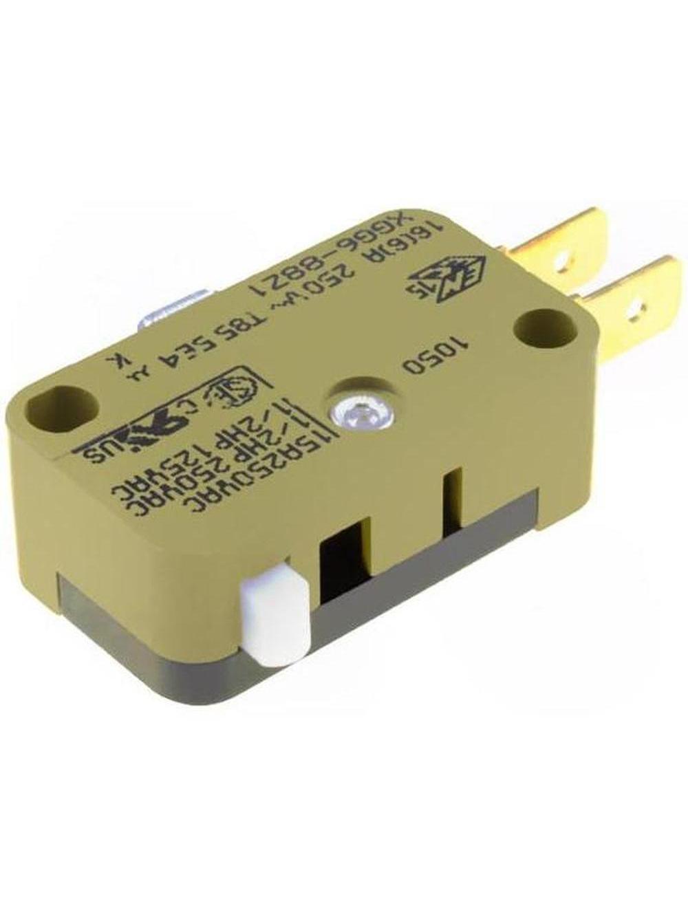 

Микропереключатель SAIA XGG6-88Z1, SNAP ACTION, без рычага, SPDT, 15 A/250ВAC