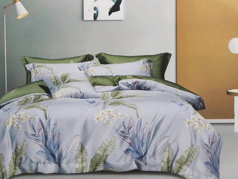 

Комплект постельного белья ЕВРО с простыней 220*240, сатин, 100% хлопок