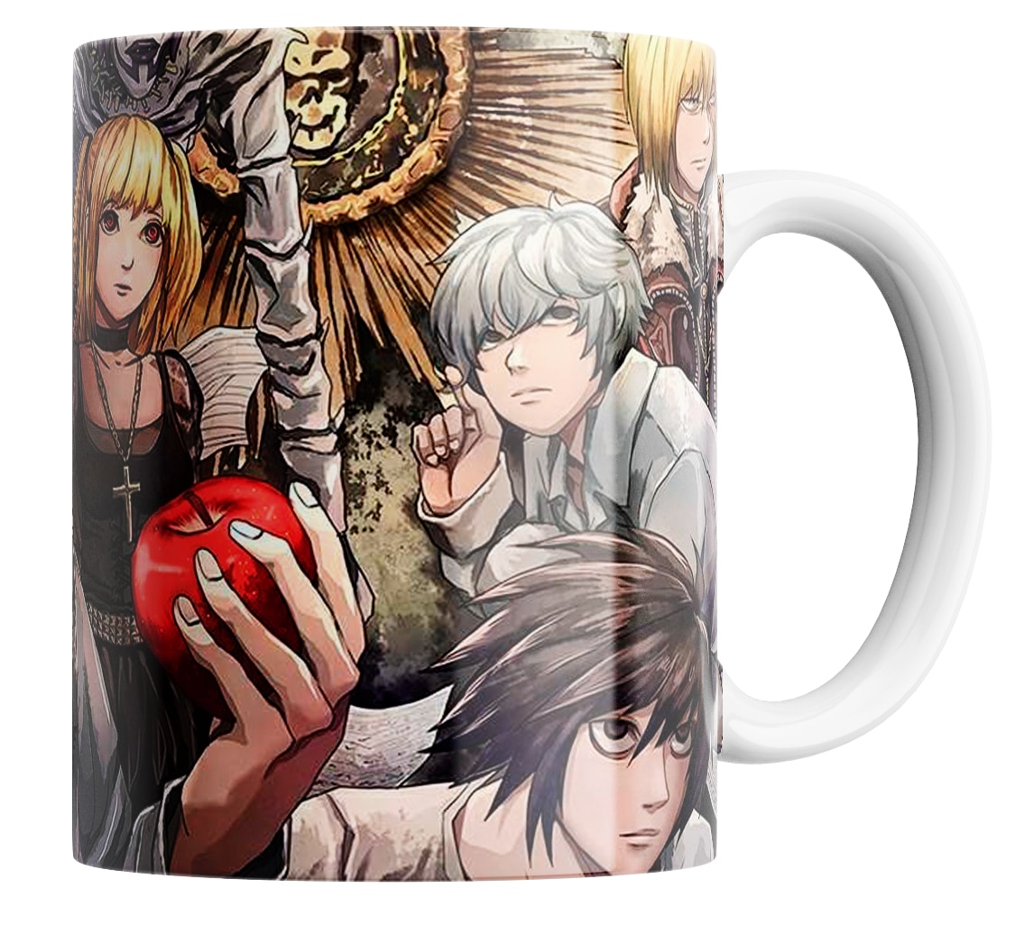 

Кружка с принтом Аниме Тетрадь смерти/«DeathNote»/КР157061/330 мл