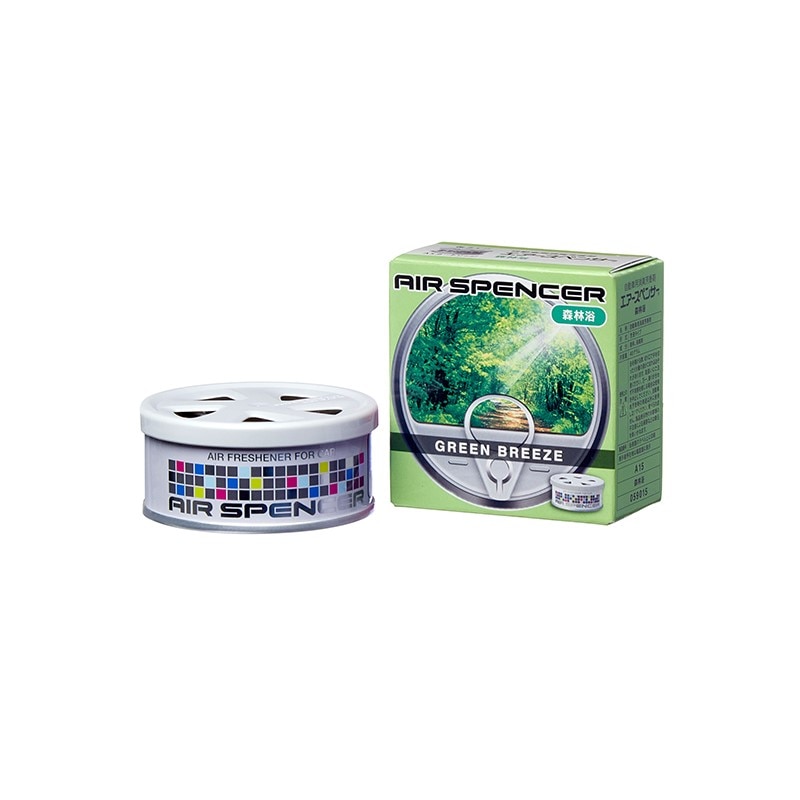 

Ароматизатор на торпедо Eikosha Spirit Refill Green Breeze (Зеленый бриз), меловой, баночка 40г, арт. A-15