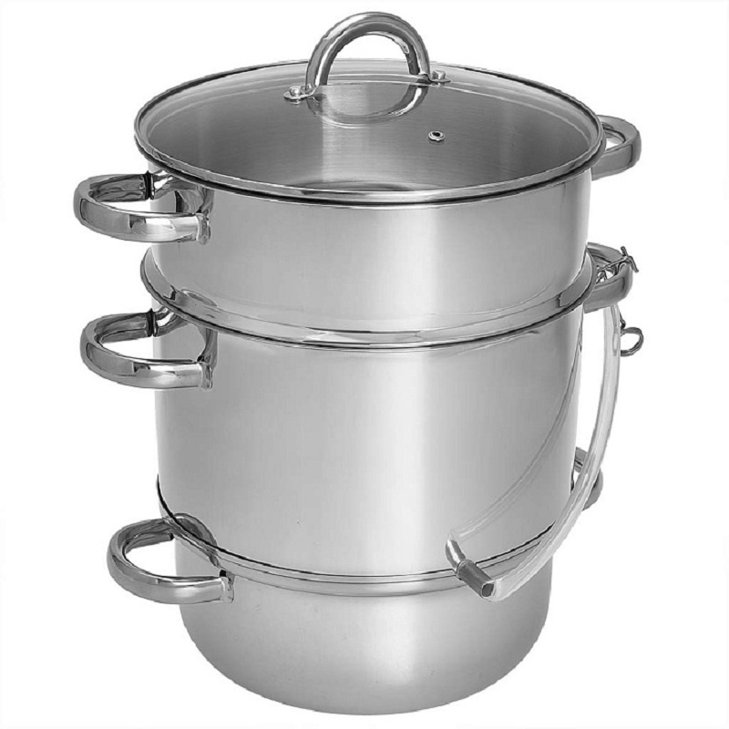 

Соковарка 8 л из нержавеющей стали, индукционное дно WEBBER BE-10/2