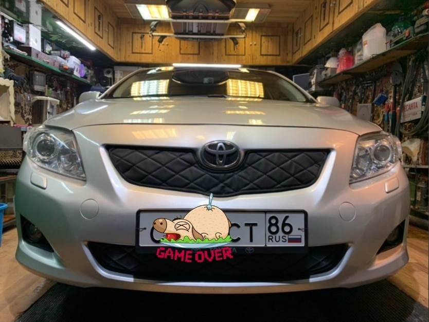 

Защита радиатора для Toyota Corolla 2006 – 2012 X (E140, E150) Тойота Королла (Комплект)