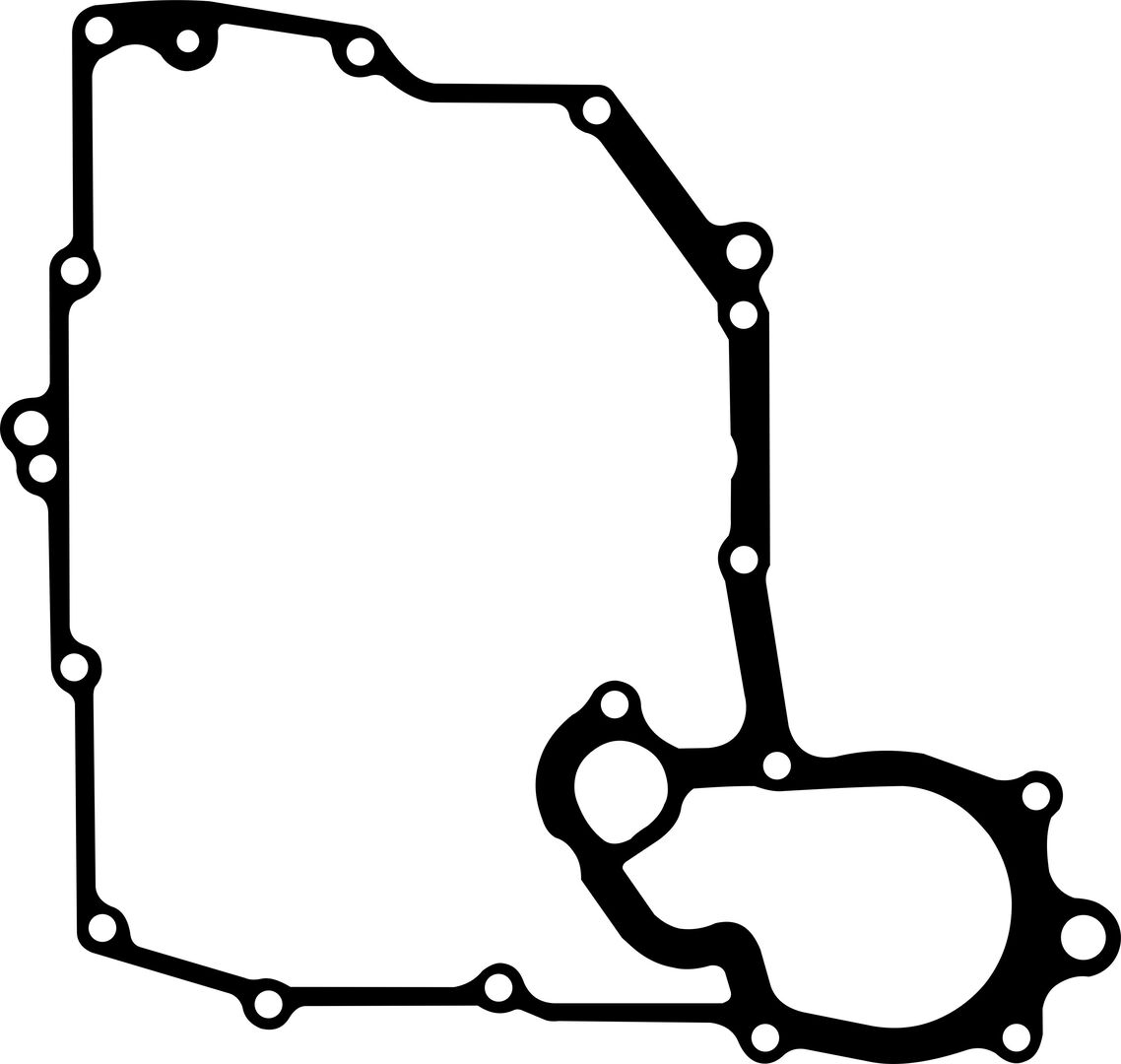 

Прокладка поддона Yamaha TDM 850/900 (3VD-13414-00-00)