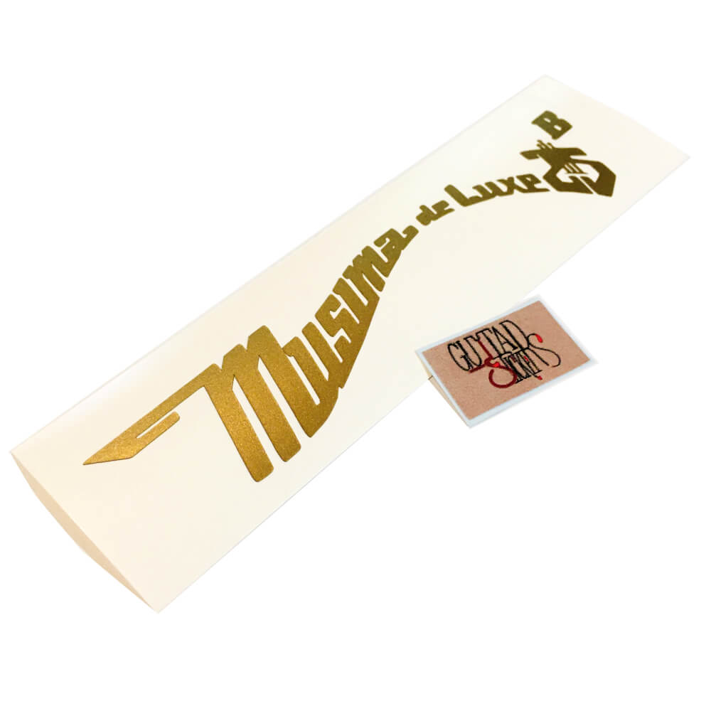 

Виниловая наклейка-логотип "Musima de Luxe 25 B"