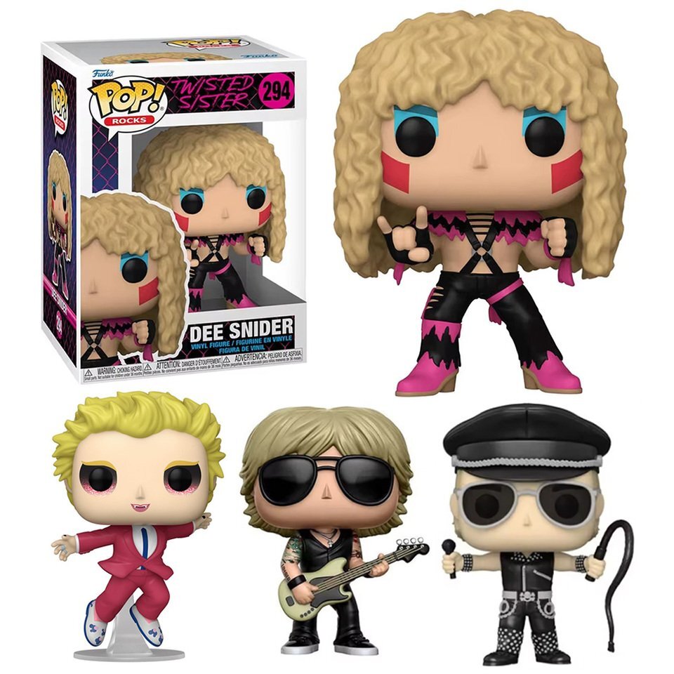 BABYL フィギュア　FUNKO POP! ROCKS Funko POP Rocks СНИДЕР С СЕСТРОЙ ДИ 294 | AliExpress