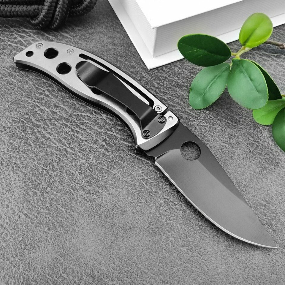 Высококачественный складной карманный нож Spyderco DA71 с лезвием 7cr17mov и ручкой из
