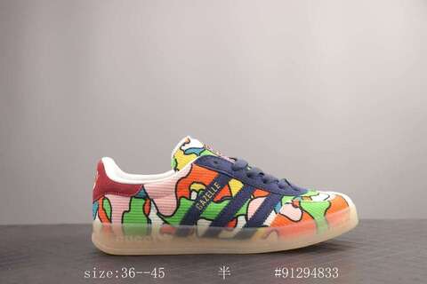 adidas gazelle silver green womens Adidas x Gucci Gazelle 'Pink Velvet' US11.5 – Curated by Charbel main image 0