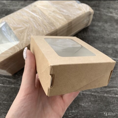 Коробки из крафт бумаги, подарочные коробки, упаковка продукции