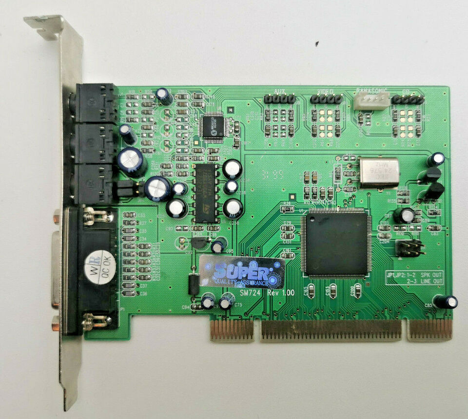 美品 wave LWHA301J8 YAMAHA XG YMF724F-V Звуковая карта Yamaha YMF724F-V | AliExpress