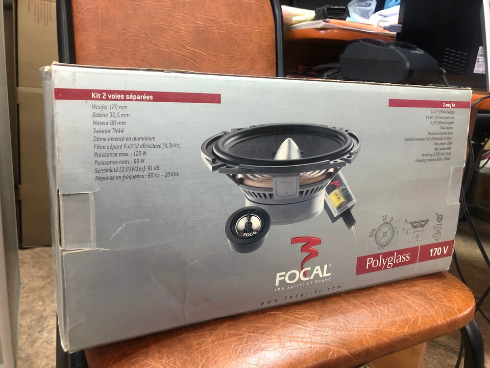 FOCAL POLYGLASS 170V カーオーディオ FOCAL 170V polyglass