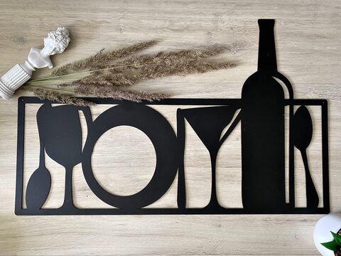 Панно настенное из металла / декор настенный / Картина из металла