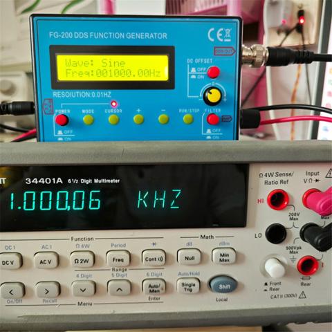 Генератор Функциональных Сигналов FG200 DDS Частотный Счетчик