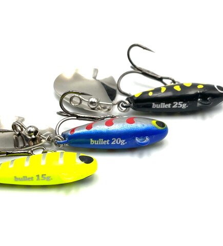 Тейл-спиннер Buzzet BULLET UF-STUDIO NEW 15,20,25 gr (быстрая доставка по России)