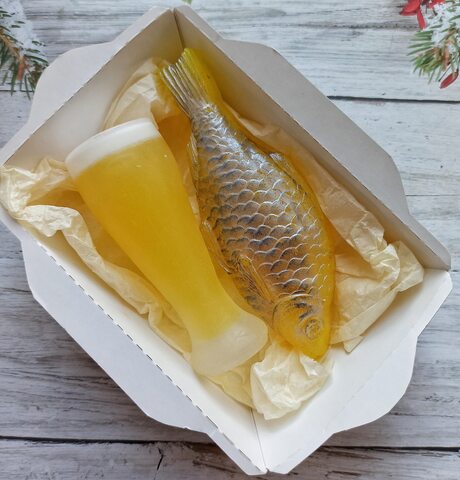 мыло ручной работы/ Пивной набор/ подарок мужчине набор сувенирное мыло прикольный подарок с юмором, мужское мыло День Рождения