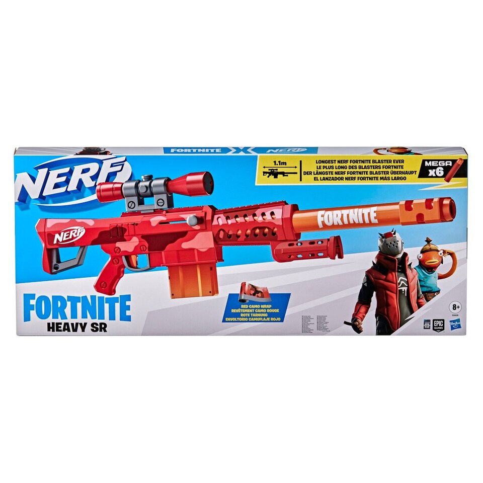 12/16迄値下げNERF FORTNITE フォートナイト HEAVY SR Бластер NERF Fortnite Heavy SR F0929EU4 | AliExpress