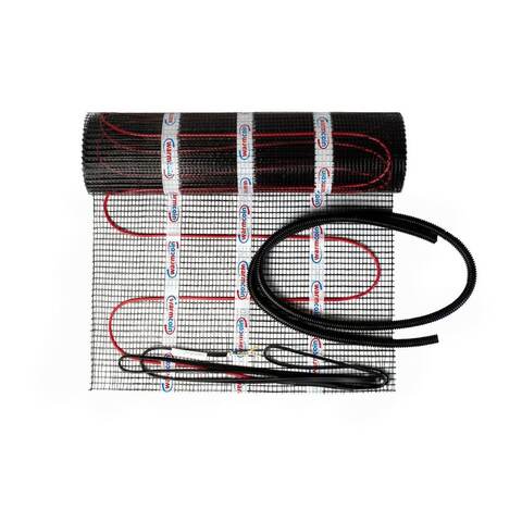 Электрический нагревательный мат Warmcoin черный 150 Вт/м.кв.  для теплых полов