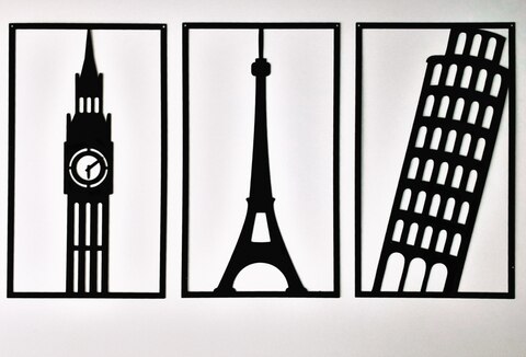 Панно настенное из металла / декор настенный / Картина из металла