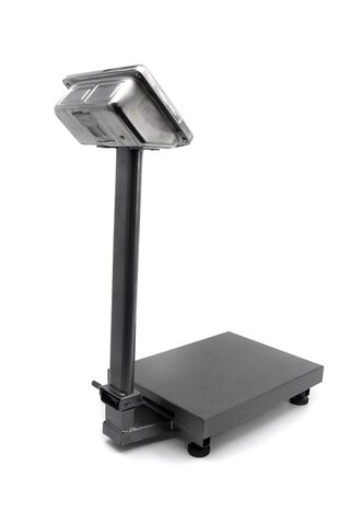 Весы электронные торговые напольные Усадьба ВТЭ-150Н до 150кг с платформой 30х40см