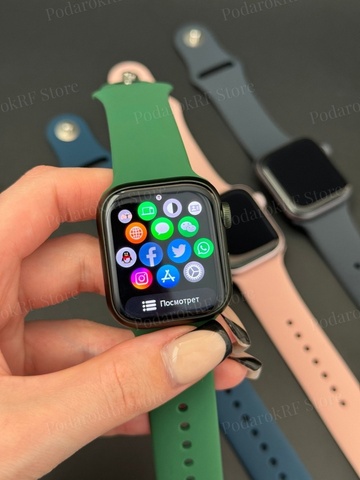 Смарт часы 41 мм женские / мужские / 9 версия / с амолед экраном