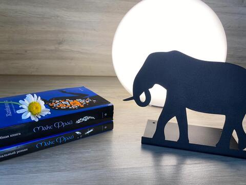 Подставка для книг металлическая, для стола или полки .Книгодержатель