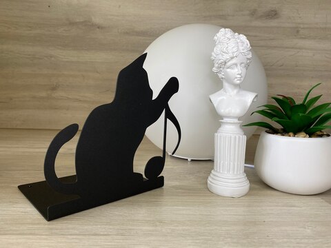 Подставка для книг металлическая, для стола или полки .Книгодержатель